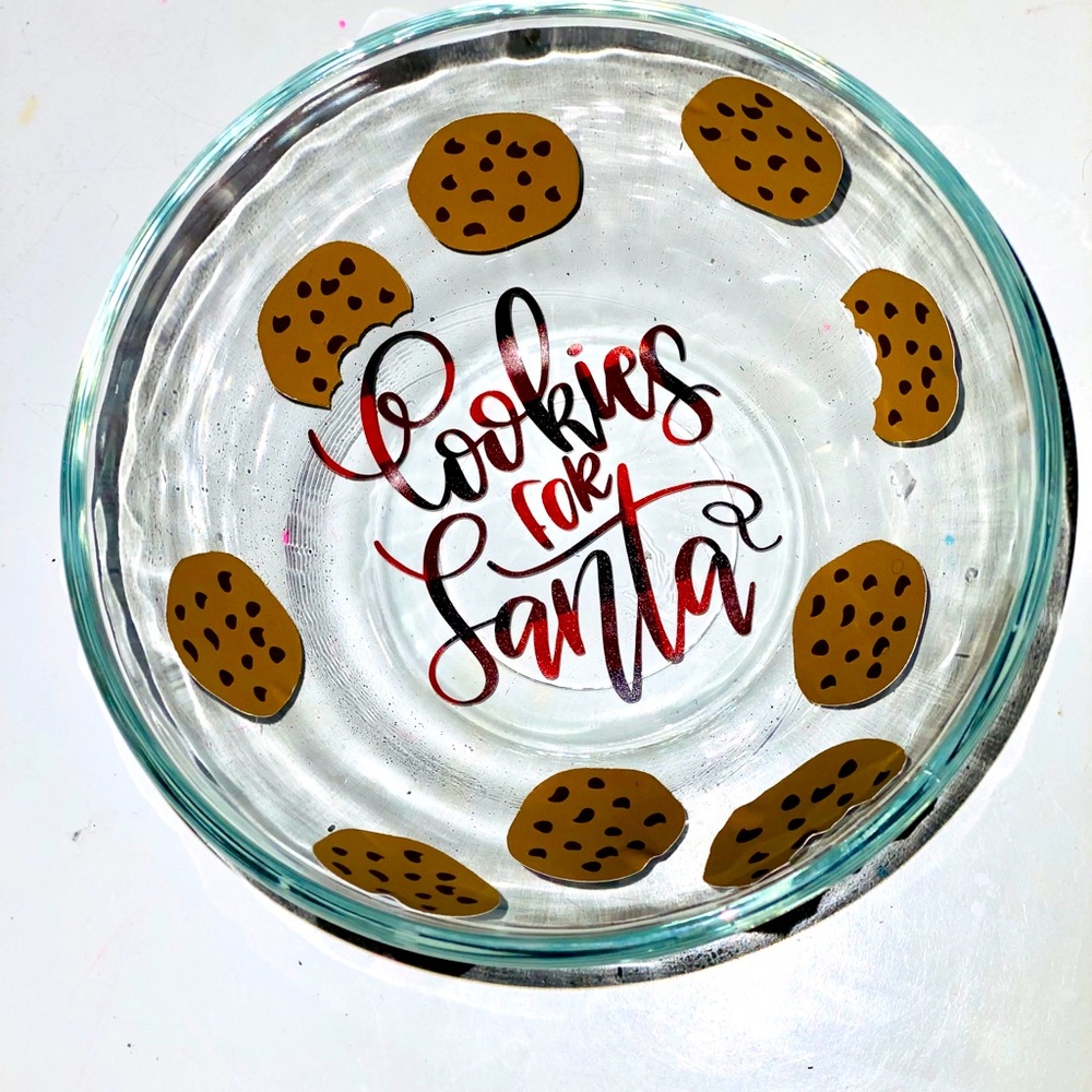 Cookies for Santa bowl